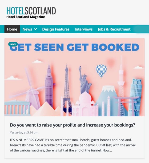 Hotel Magazine Scotland